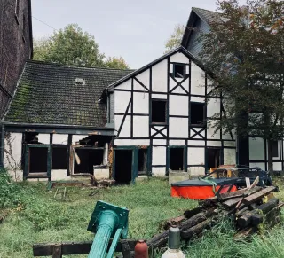 Abrißhaus bei der Schwanenmühle