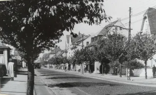 Hauptstraße auf Höhe Berliner Platz