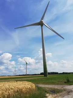 Windkraftanlage in Reusrath