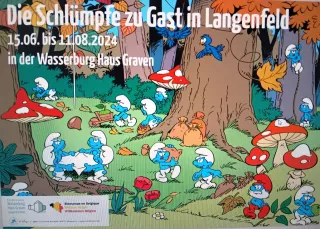 15.06.2024 Die Schlümpfe zu Gast in Langenfeld