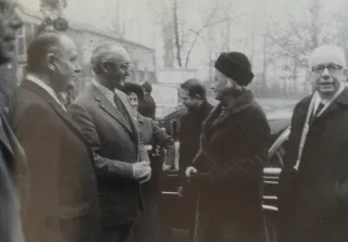 Bundespräsident Gustav Heinemann besucht die Landesklinik