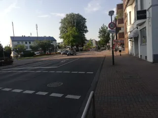 Hauptstraße, Ecke Düsseldorfer Straße, Berliner Platz