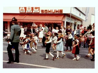 Schützenzug der St. Sebastianus Schützenbruderschaft 1982