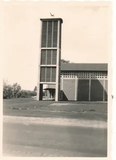 Katholische Kirche St. Mariä in Immigrath in den 1960er